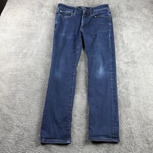 Express Hyper Stretch Slim Fit Jeans Mens 31X26 Blue Medium Wash Low‎ Rise